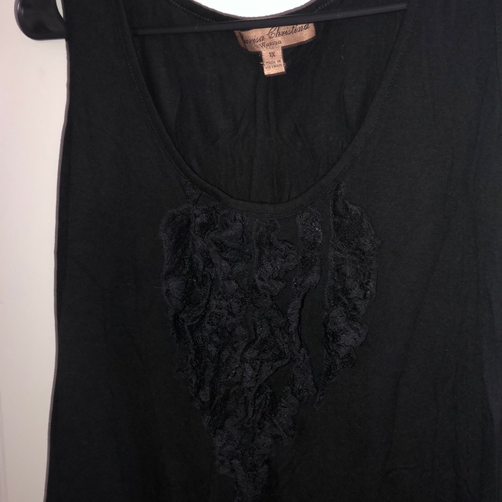 Black dressy tank